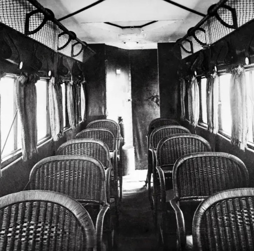 Гражданская авиация в 1930-х годах, фото внутри салонов различных..1