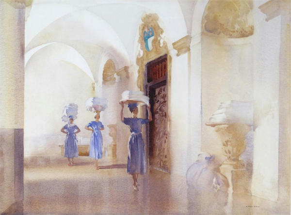 Работы Уильяма Рассела Флинта (1880-1969).

..6