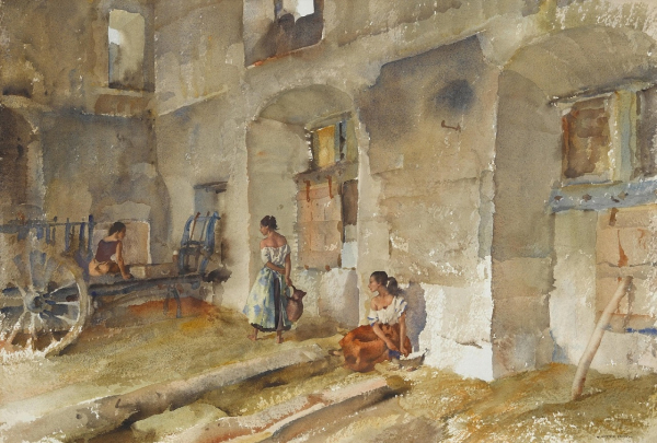 Работы Уильяма Рассела Флинта (1880-1969).

..0