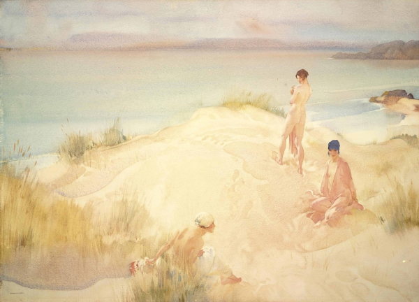 Работы Уильяма Рассела Флинта (1880-1969).

..2