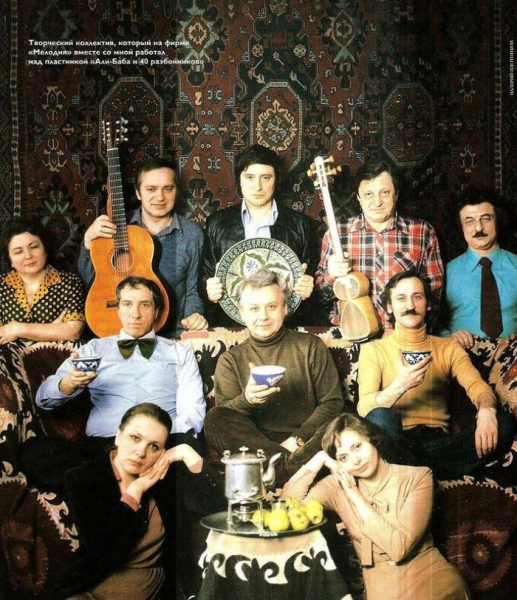 Вениамин Смехов, Сергей Юрский, Олег Табаков и Леонид Филатов..0