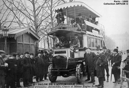 Автобусы Brillié-Schneider - P2 на улицах Парижа, 1910-е.
Больше исторических..0