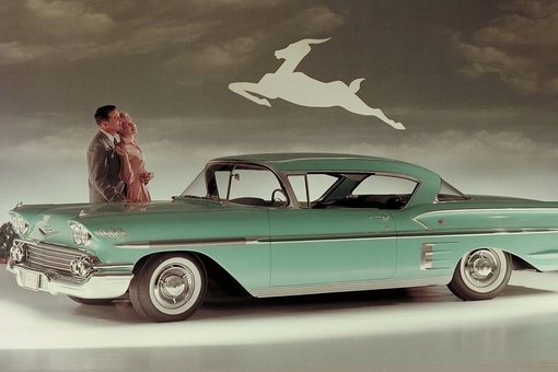 Chevrolet Bel Air Impala, 1958 год.
..0