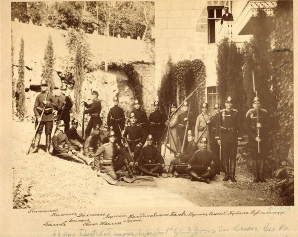 Младшие чины 49-ого пехотного Брестского полка. 1882г
Больше..0