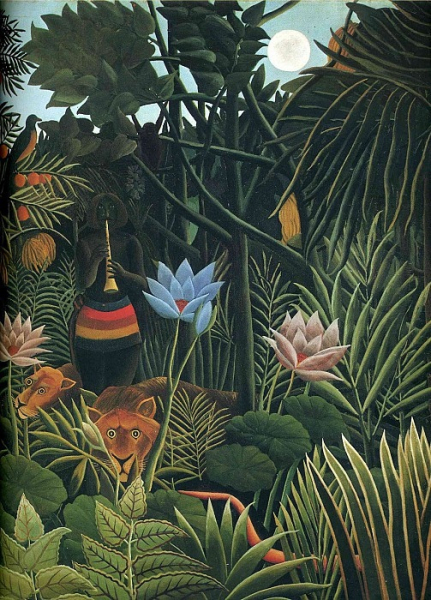 Работы Анри Руссо (1844-1910).
..3
