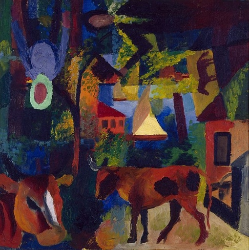 Работы Августа Макке (1887-1914).
..1