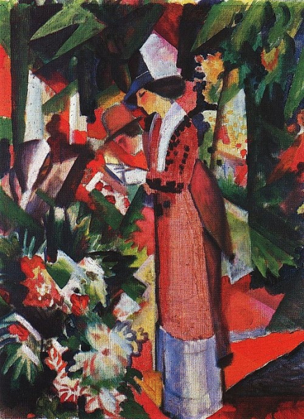Работы Августа Макке (1887-1914).
..5
