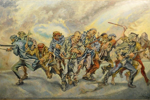 Работы Boris Taslitzky (1911-2005).
..4