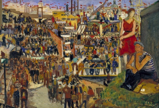 Работы Boris Taslitzky (1911-2005).
..1