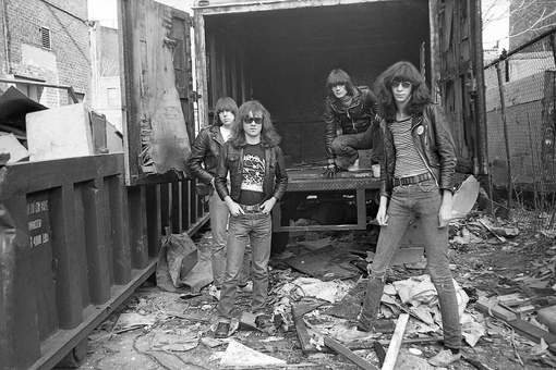Ramones, Нью-Йорк, 1976 год.
..0