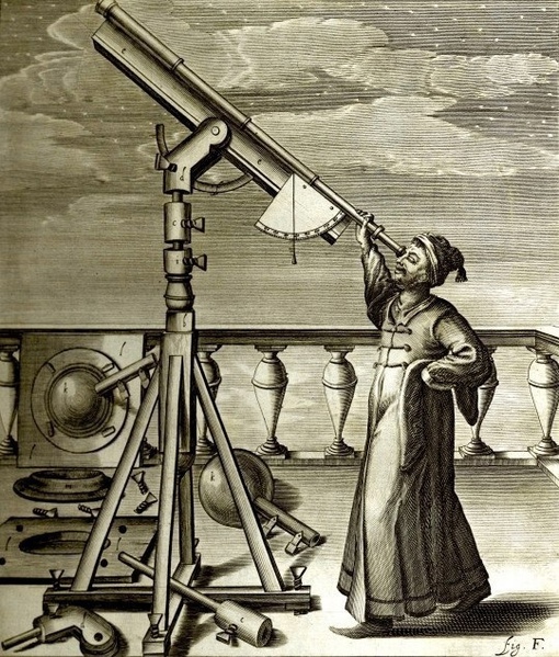 Селенография Яна Гевелия, 1647 год.
..0