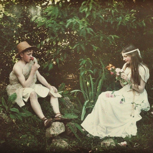 Автохромные снимки, 1910-е, автор — бельгийский художник и..6