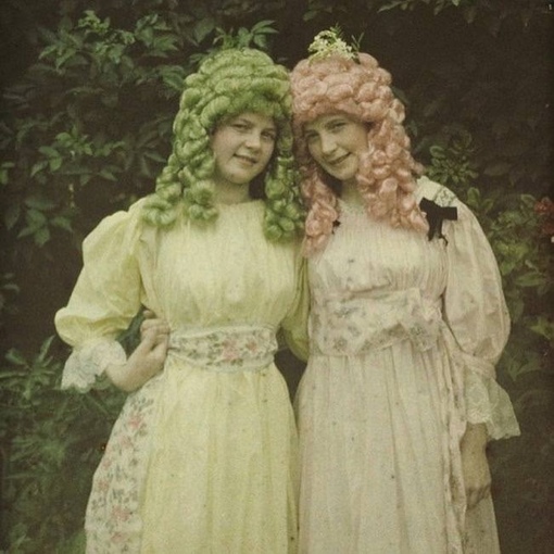 Автохромные снимки, 1910-е, автор — бельгийский художник и..4