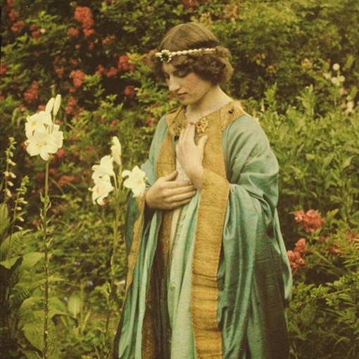 Автохромные снимки, 1910-е, автор — бельгийский художник и..3