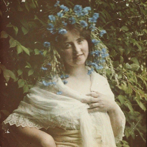 Автохромные снимки, 1910-е, автор — бельгийский художник и..5