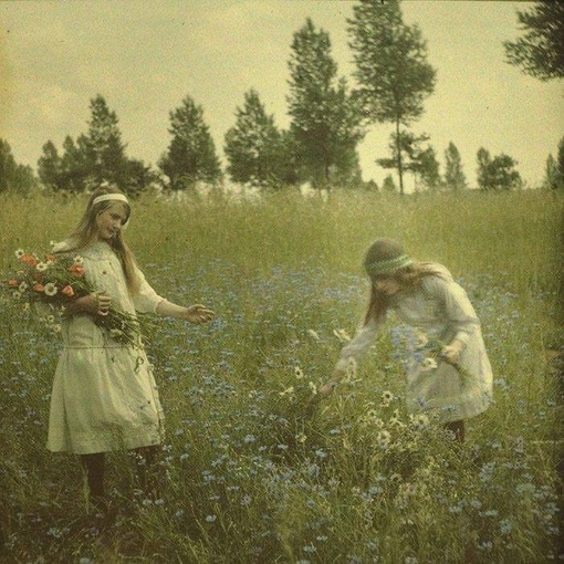 Автохромные снимки, 1910-е, автор — бельгийский художник и..8
