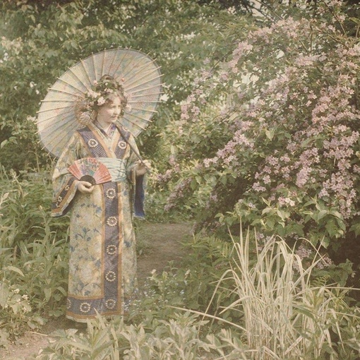 Автохромные снимки, 1910-е, автор — бельгийский художник и..7