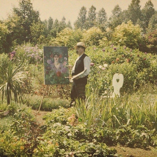 Автохромные снимки, 1910-е, автор — бельгийский художник и..9