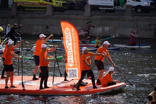 Гигантский сапборд поставил мировой рекорд «Фонтанка..1