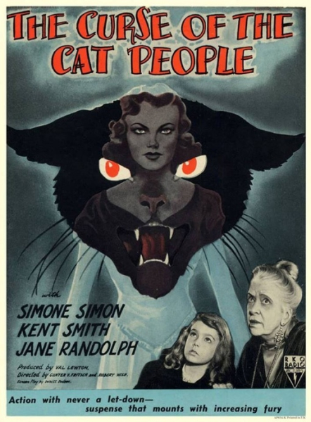 Постер к кинотриллеру “Проклятие людей-кошек“, 1944 год.
Больше..0