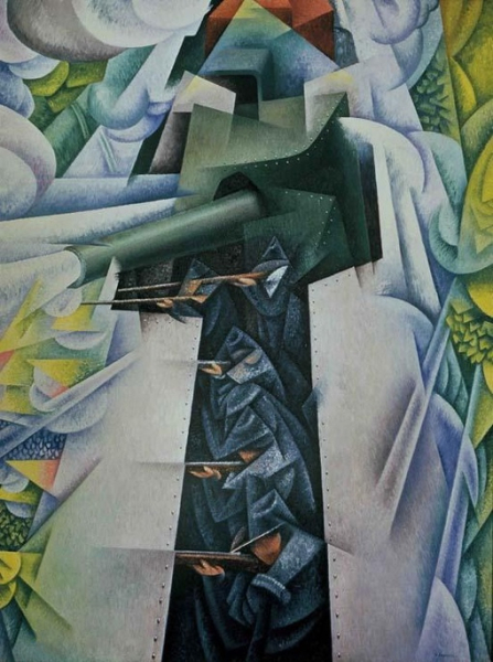 Работы Джино Северини (1883-1966).
..5