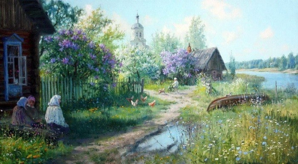 Русская деревня
..1