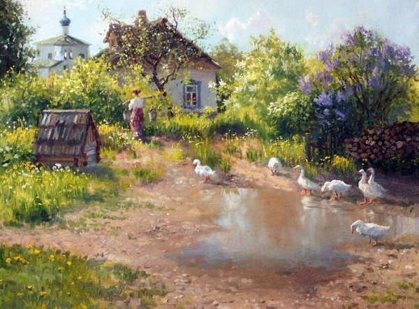 Русская деревня
..4