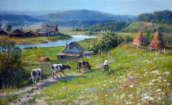 Русская деревня
..9
