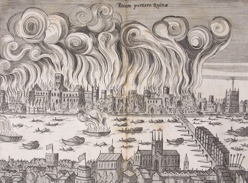Великий лондонский пожар.

Лондонский пожар 1666 года стал одной из..0
