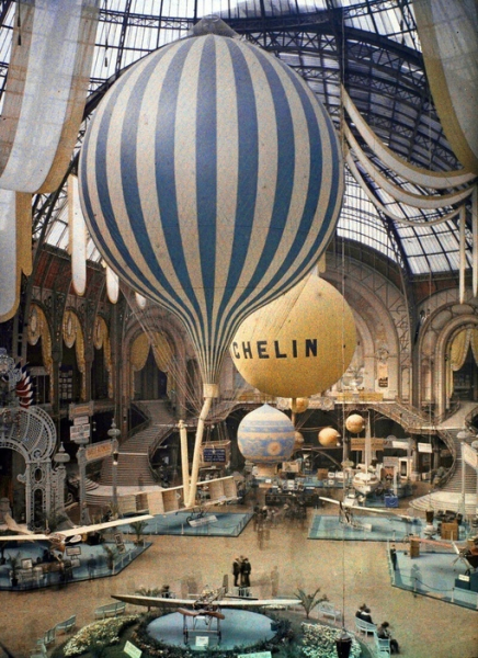 Выставка воздухоплавания в Grand Palais, Париж, 1909 год.
Больше..0