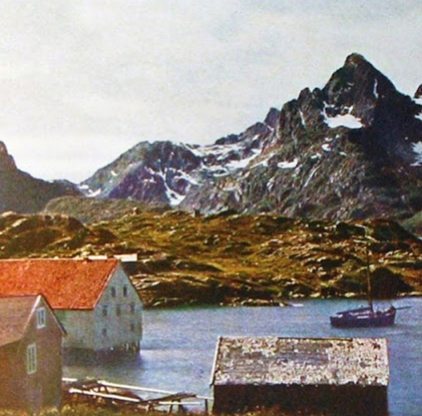 Автохромные снимки Норвегии, 1910-е, фотограф — Огюст Леон,..2