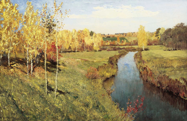 Исаак Левитан «Золотая осень», 1895 год.
..0