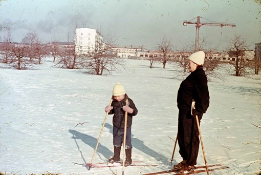 Лыжная прогулка, 1972 год
..0