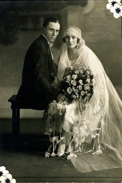 Жених и невеста, 1920-е годы.
..0