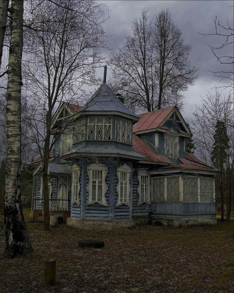 Дождливый вечер, вы заблудились и видите дом, в котором, скорее..1