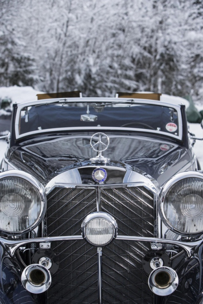 Mercedes Benz 540 K Cabriolet A, 1938 год.
Был продан в 2015 году за 2 760 000 евро. 5.4 л...5