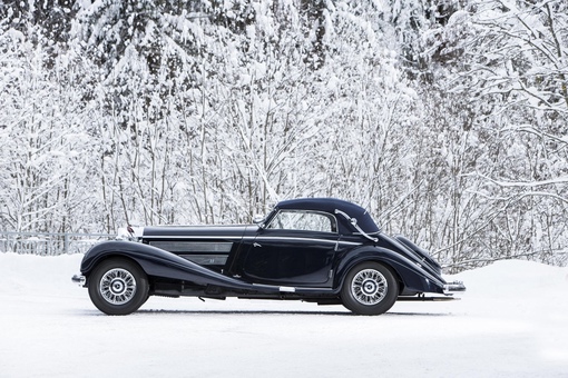 Mercedes Benz 540 K Cabriolet A, 1938 год.
Был продан в 2015 году за 2 760 000 евро. 5.4 л...1