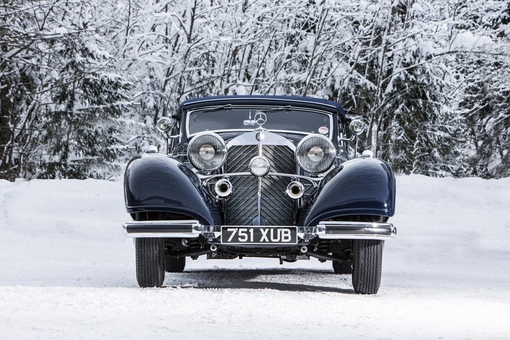 Mercedes Benz 540 K Cabriolet A, 1938 год.
Был продан в 2015 году за 2 760 000 евро. 5.4 л...3