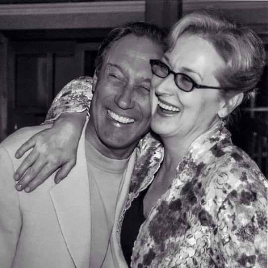 Мэрил Стрип и Олег Янковский встречались на XXVI Московском..0