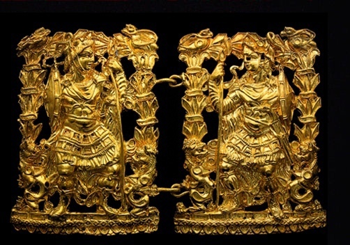 «Бактрийское золото» — золотые изделия, найденные в 1978 году в..2