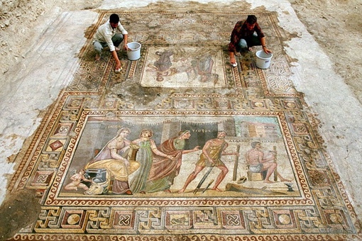 Древнеримская мозаика города Зевгма, территория современного..6