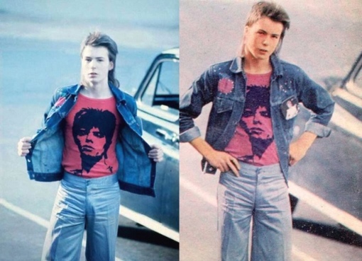 Фанаты Дэвида Боуи в ожидании концерта кумира, Лондон, 1973 год.

Мы..4