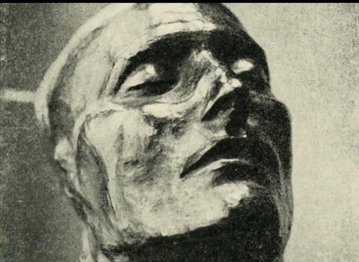 Фото посмертной маски Наполеона Бонапарта . Франция , 1900 г .

Мы в..0