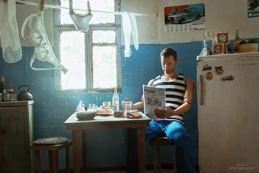 Фотограф  из Екатеринбурга Лара Вычужанина  в 2017 сделала проект с..3