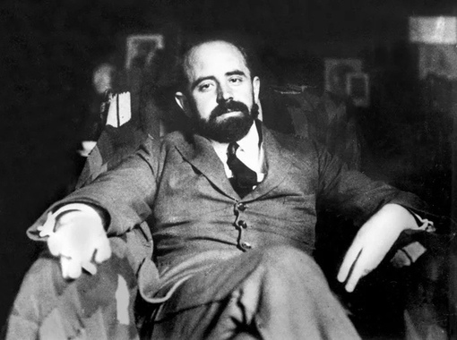 Хорватский писатель и анархист Мирослав Крлежа в 1925 году..0