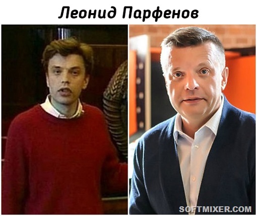 Как выглядели известные телеведущие в..3