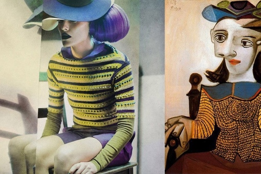 Работы Eugenio Recuenco, который вдохновлялся работами Пикассо.

Мы в ТГ..6