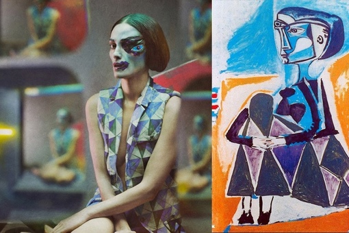 Работы Eugenio Recuenco, который вдохновлялся работами Пикассо.

Мы в ТГ..4