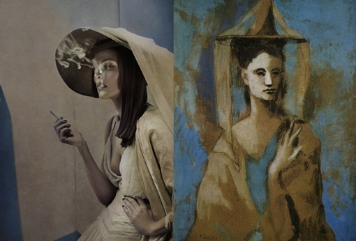 Работы Eugenio Recuenco, который вдохновлялся работами Пикассо.

Мы в ТГ..5