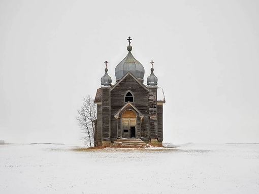 Заброшенные здания в канадской степи, провинция Саскачеван,..0